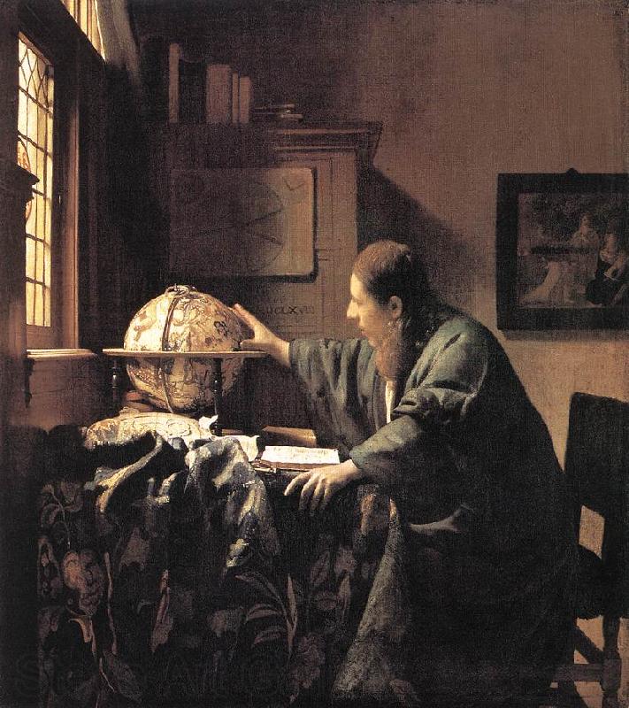 Jan Vermeer The Astronomer Norge oil painting art